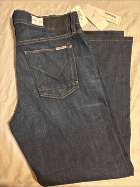 BNWT MENS Hudson Straight Leg Jeans style Byron size 33